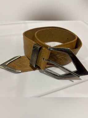 Free People Free People Stamped Arrow Boho Leather Belt 🌵